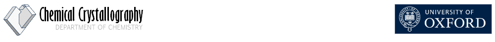 Chemical Crystallography