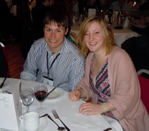 Callum and Emma at Dinner