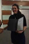 RSC Poster Prize for Sophie at BCA 2015